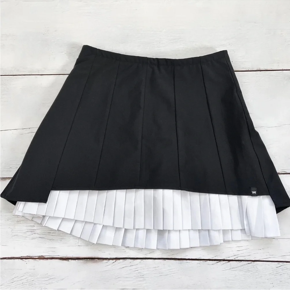 PXG Parsons Xtreme Golf Womens Small Two-In-One Pleated Skirt Skort Black $175 - Picture 3 of 16